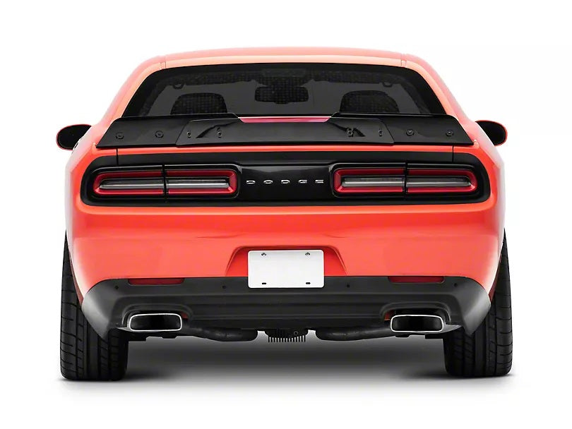 2-Piece Wicker Bill Rear Wing Spoiler for Dodge Challenger 2015-2023 - Cars Mania