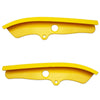 Gloss Yellow Front Bumper Chin Lip Splitters Guard for Dodge Challenger 2015-2023 - Cars Mania