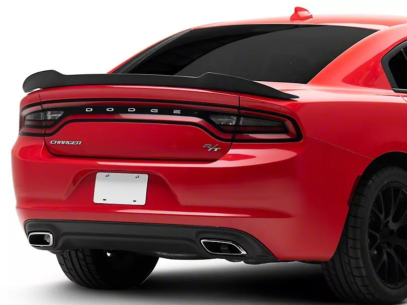 MUTUSAISI Gloss Black V-Style Roof Spoiler For Dodge Charger 2015-2023 – Rear Window Duckbill, No Drilling