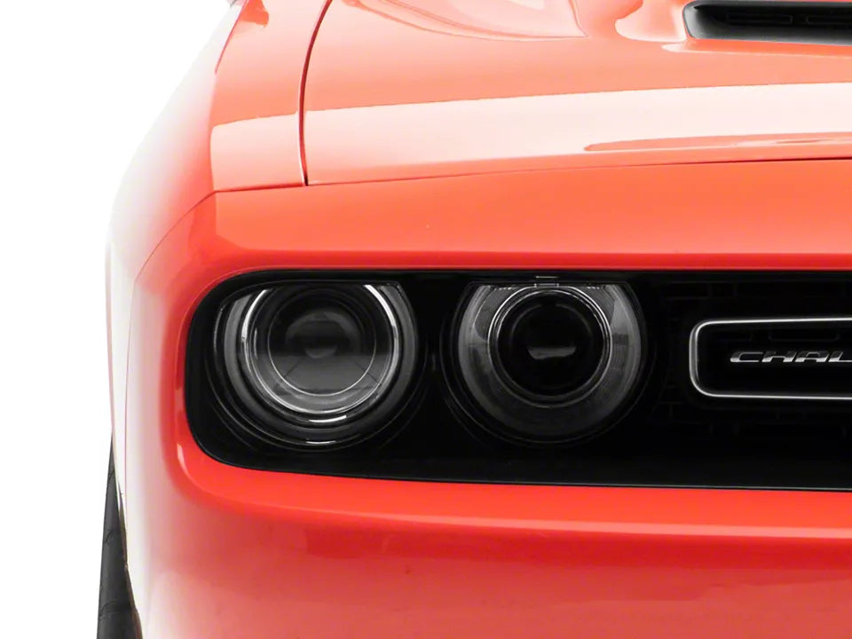 Halo Projector LED Headlights for Dodge Challenger 2015-2023