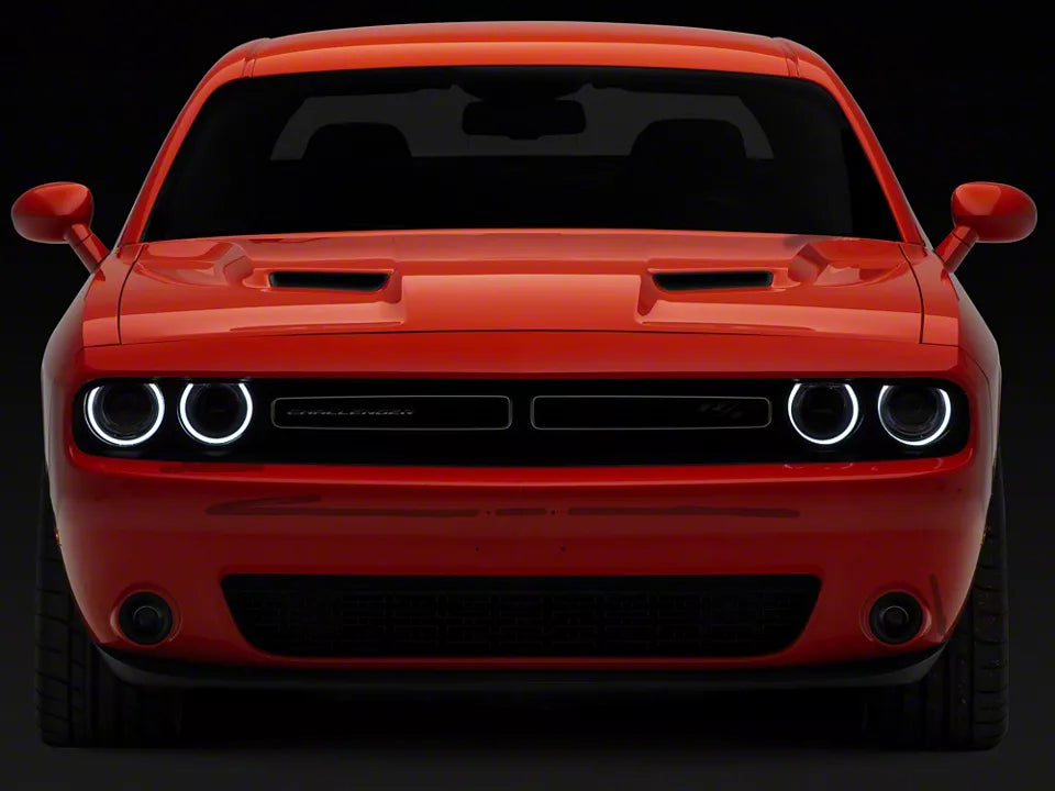 Halo Projector LED Headlights for Dodge Challenger 2015-2023