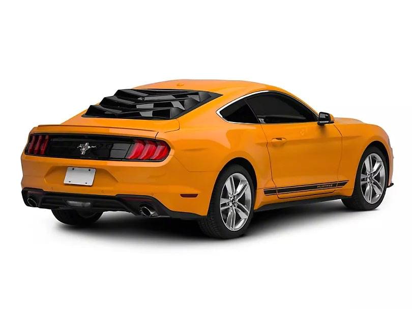 Bakdraft Style Rear Glass Louvers for Ford Mustang 2015-2023 - Cars Mania