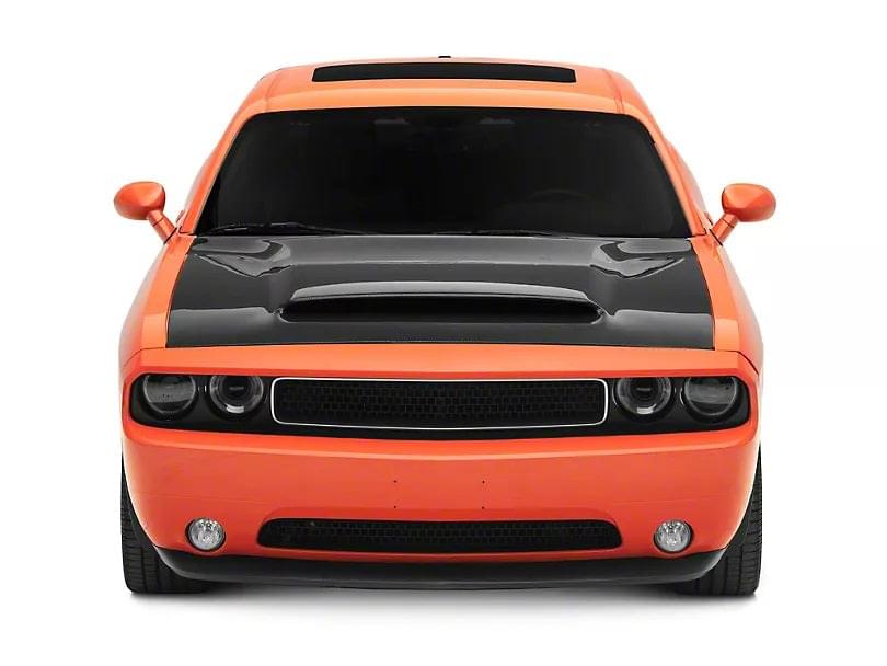 Demon Style Carbon Fiber Hood Bonnet for Dodge Challenger 2008-2023 - Cars Mania