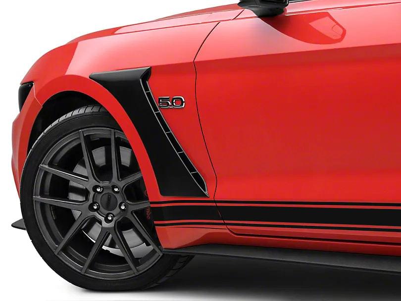 Shelby GT350 Style Fender Scoops for Ford Mustang 2015-2023 - Cars Mania