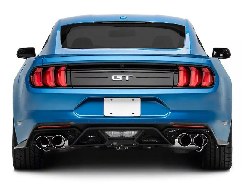 Shelby GT500 Style Rear Diffuser with Exhaust Tips for Ford Mustang 2018-2023 - Cars Mania