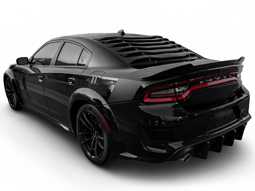 LV Style Rear Window Louvers for Dodge Charger 2015-2023 – Cars Mania