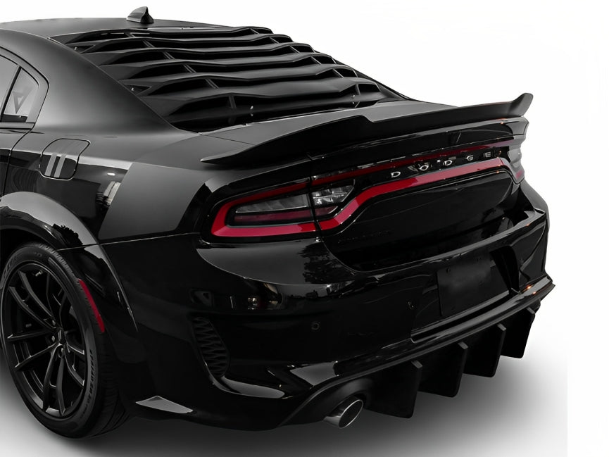 LV Style Rear Window Louvers for Dodge Charger 2015-2023 – Cars Mania