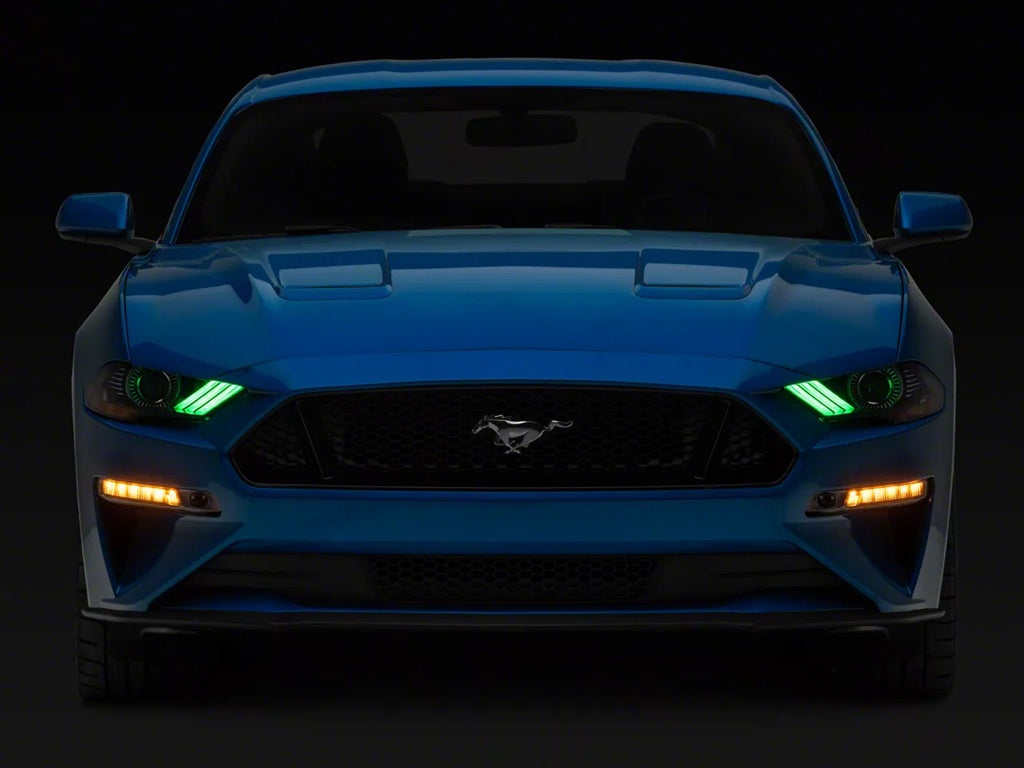 RGB Projector LED Headlights for Ford Mustang 2018-2022