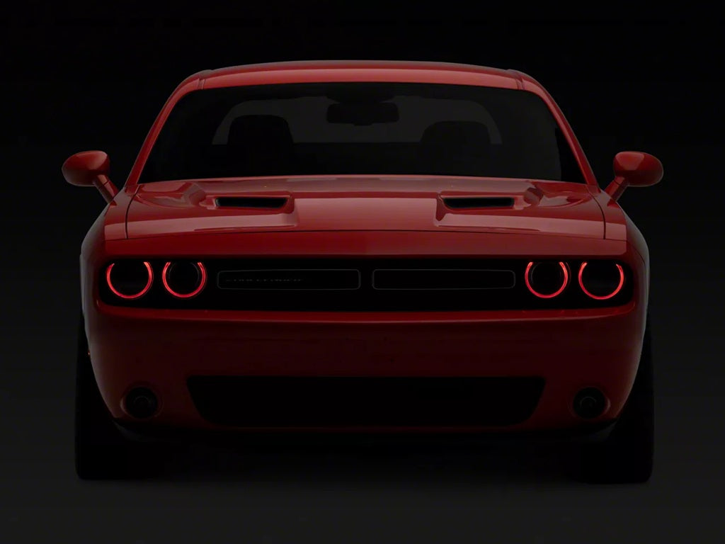 RGB Projector LED Headlights for Dodge Challenger 2015-2023