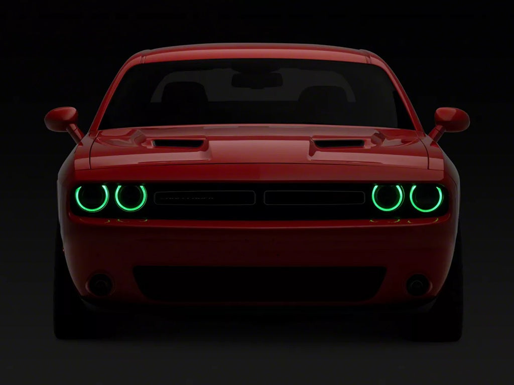 RGB Projector LED Headlights for Dodge Challenger 2015-2023