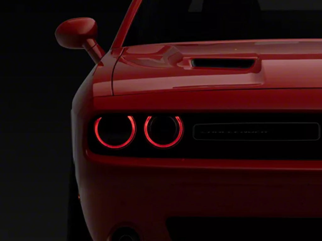 RGB Projector LED Headlights for Dodge Challenger 2015-2023