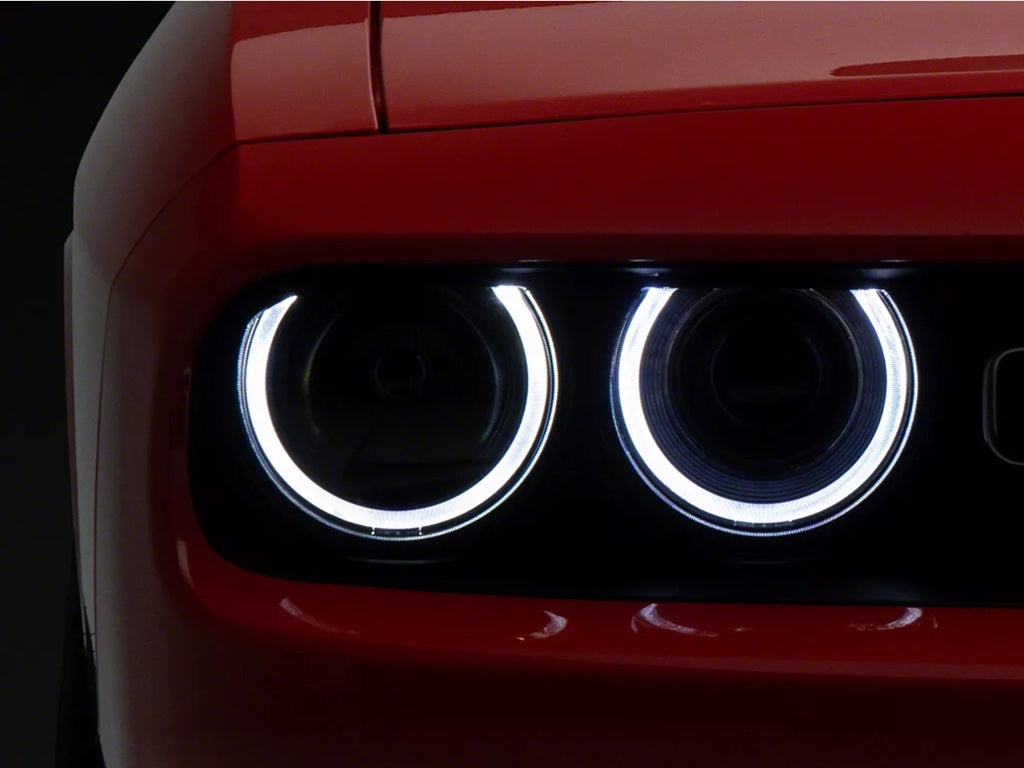 RGB Projector LED Headlights for Dodge Challenger 2015-2023