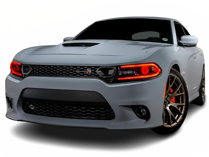 RGB Projector LED Headlights for Dodge Charger 2015-2023 – Cars Mania