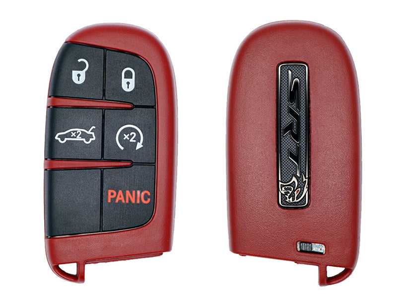 SRT Hellcat Redeye Style key Fob Remote Cover for Dodge Charger 2015-2023