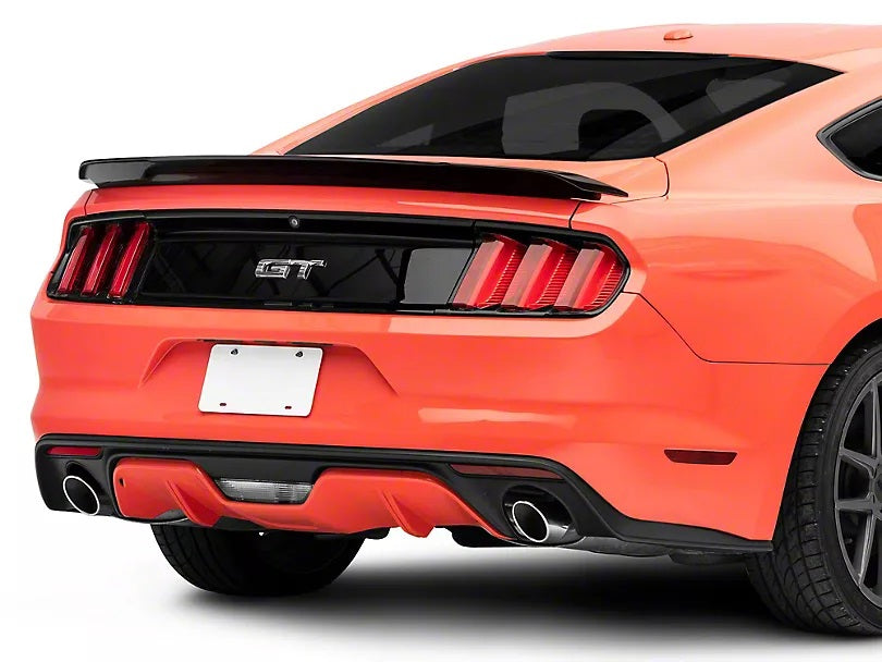 Track Spec Rear Spoiler Shelby GT350 Track Pack Style Rear Spoiler for Ford Mustang 2015-2023 ...