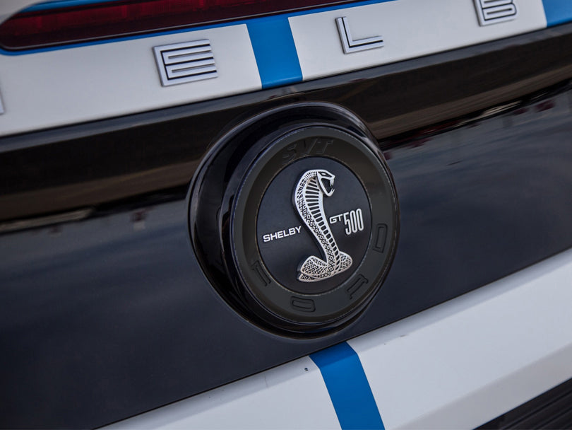 Shelby Logo Round Decklid Panel for Ford Mustang 2010-2014