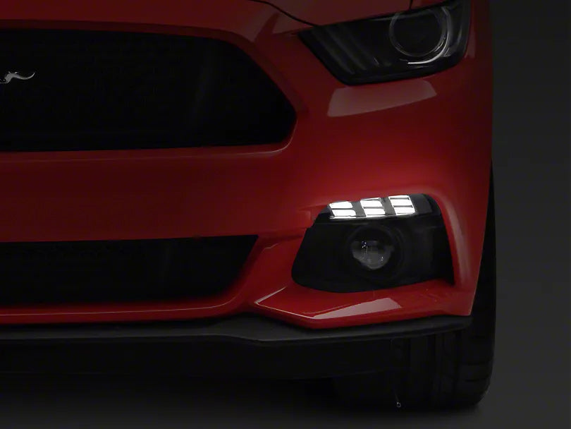 LED Fog Lights with Turn Signals for Ford Mustang 2015-2017