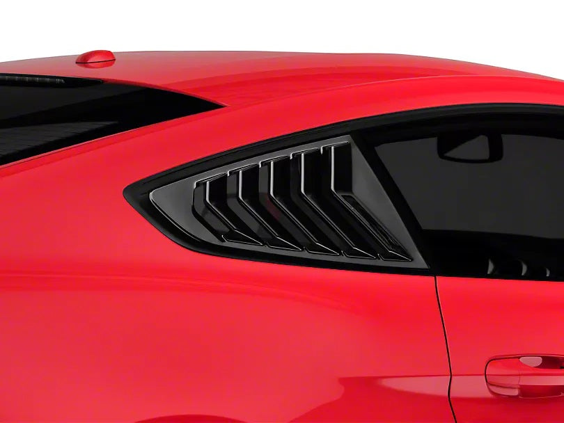 Sport Quarter Rear Windows Louvers Scoops for Ford Mustang 2015-2023 - Cars Mania