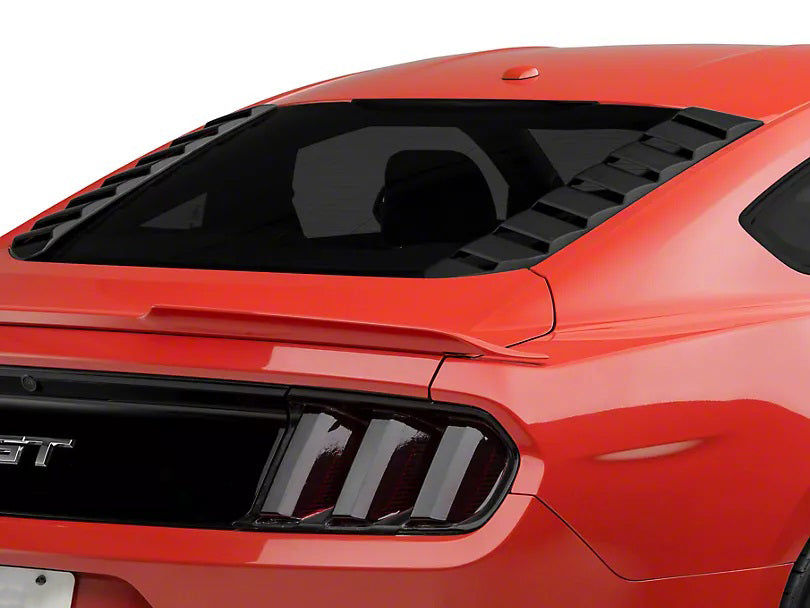 Sport Rear Glass Louvers Scoops for Ford Mustang 2015-2023 - Cars Mania