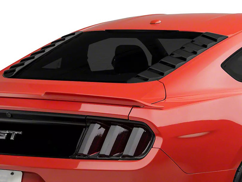 Sport Rear Glass Louvers Scoops for Ford Mustang 2015-2023 - Cars Mania