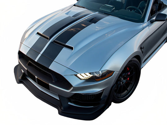 Super Snake Hood Bonnet for Ford Mustang 2018-2023 - Cars Mania