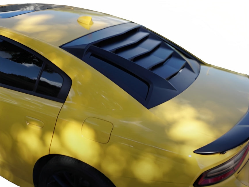UT Style Rear Window Louvers for Dodge Charger 2015-2023 - Cars Mania