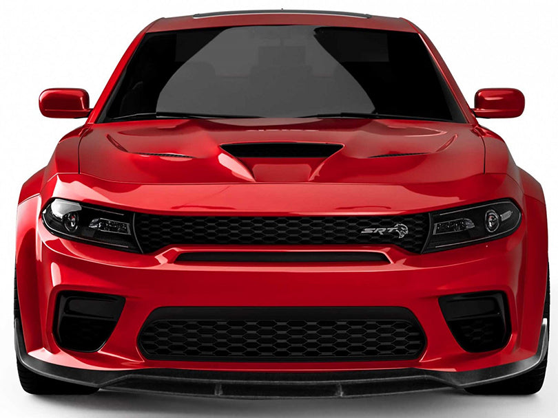 thumbnail image 2 of RT-TCZ For Charger Front Grill Grille Inserts Trim Cover Carbon 2 of 13