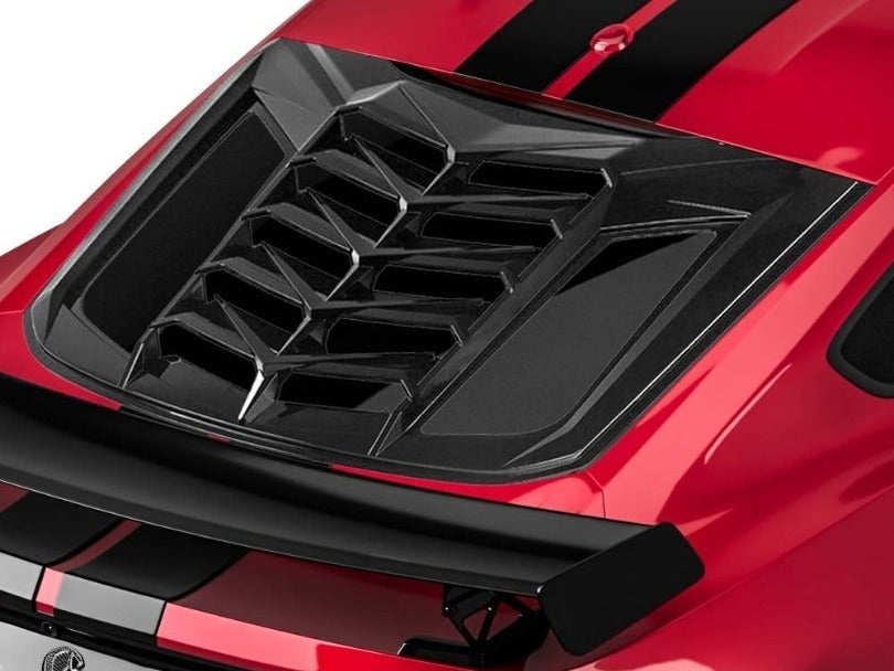 V3R Style Rear Glass Louvers Scoops for Ford Mustang 2015-2023 - Cars Mania