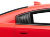 V3 Style Rear Window Louvers Scoops for Dodge Charger 2015-2023 - Cars Mania
