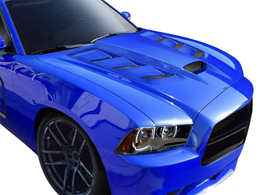 Viper Style Front Hood Bonnet for Dodge Charger 2011-2014 - Cars Mania