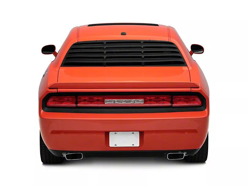 Rear Window Louvers for Dodge Challenger 2008-2023 - Cars Mania