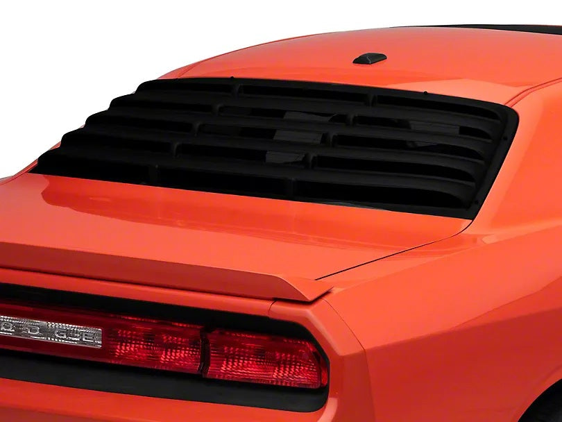 Rear Window Louvers for Dodge Challenger 2008-2023 - Cars Mania