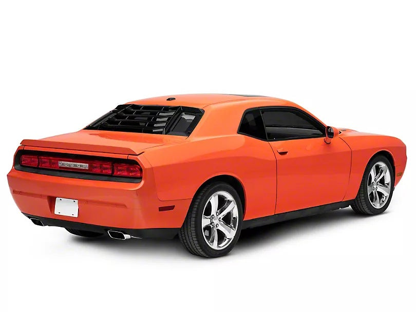 Rear Window Louvers for Dodge Challenger 2008-2023 - Cars Mania