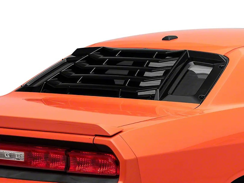 Rear Window Louvers for Dodge Challenger 2008-2023 - Cars Mania