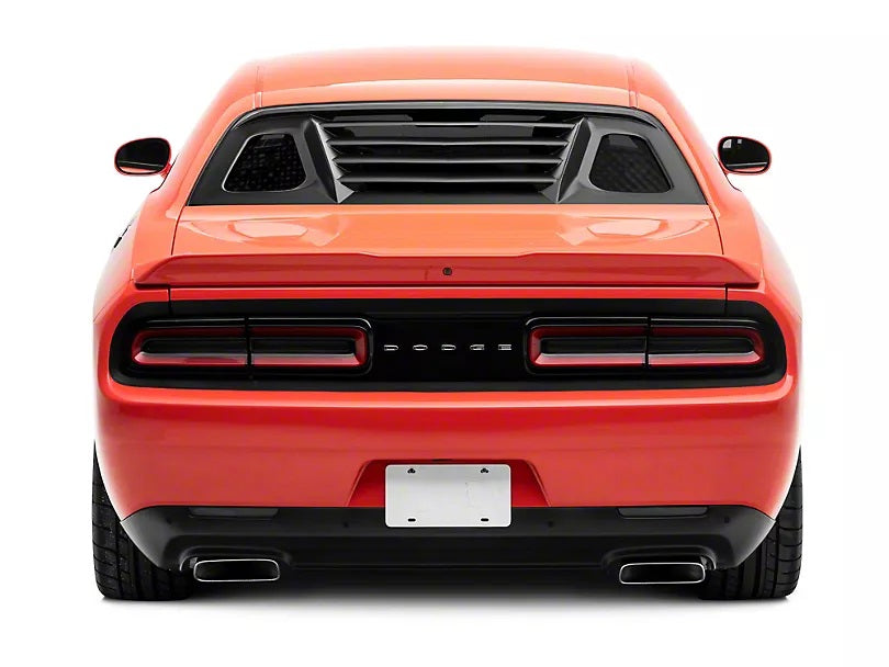 RS Rear Window Louvers for Dodge Challenger 2008-2023 - Cars Mania