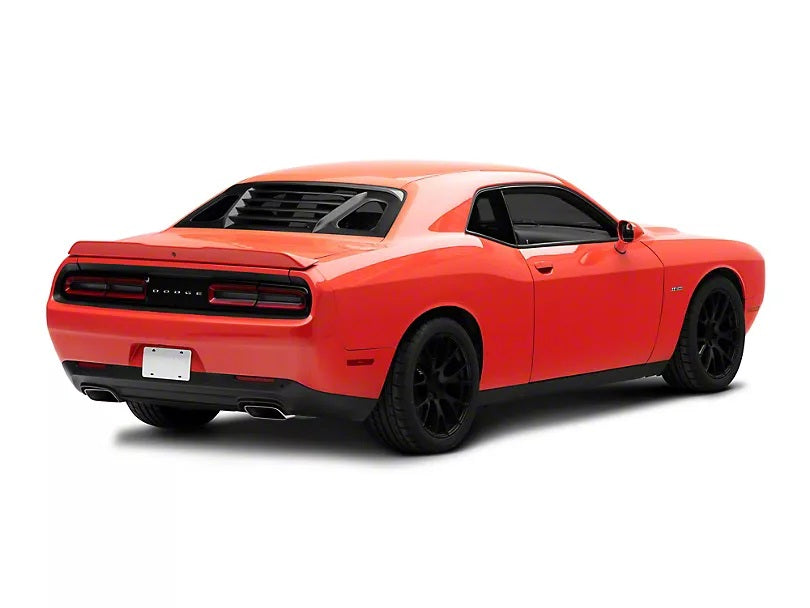 RS Rear Window Louvers for Dodge Challenger 2008-2023 - Cars Mania